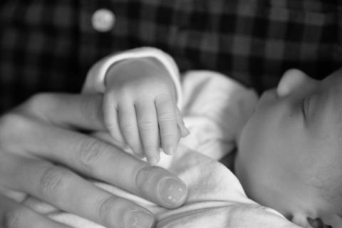Eleanor baby hands 